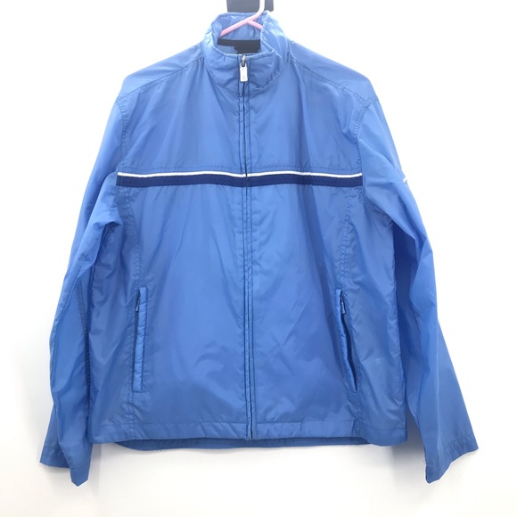 Nike Jackets \u0026 Coats | Nike Light Blue Zip Up Windbreaker Women's Lightweight Jacket with Pockets | Color: Blue/White | Size: M | Pm-39868231's Closet